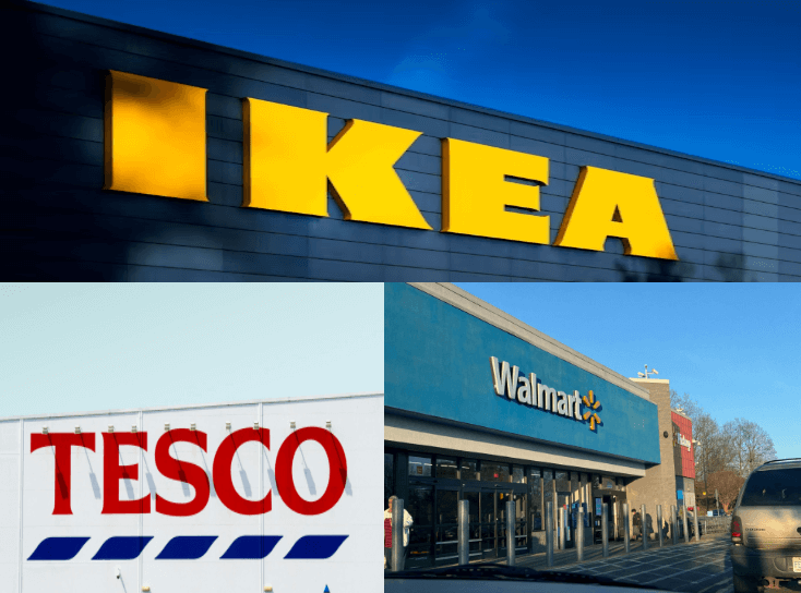 Kale in a black basket